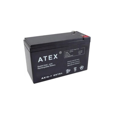 Atex AX- 12V 7 Ah Kuru Akü
