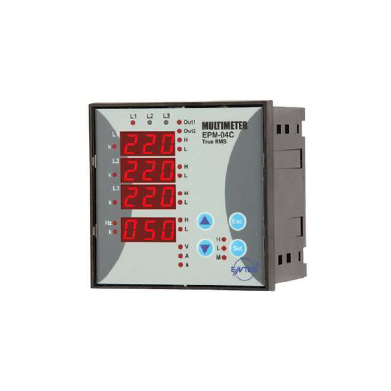 EPM-04C-96 Pano Tipi Multimetreler
