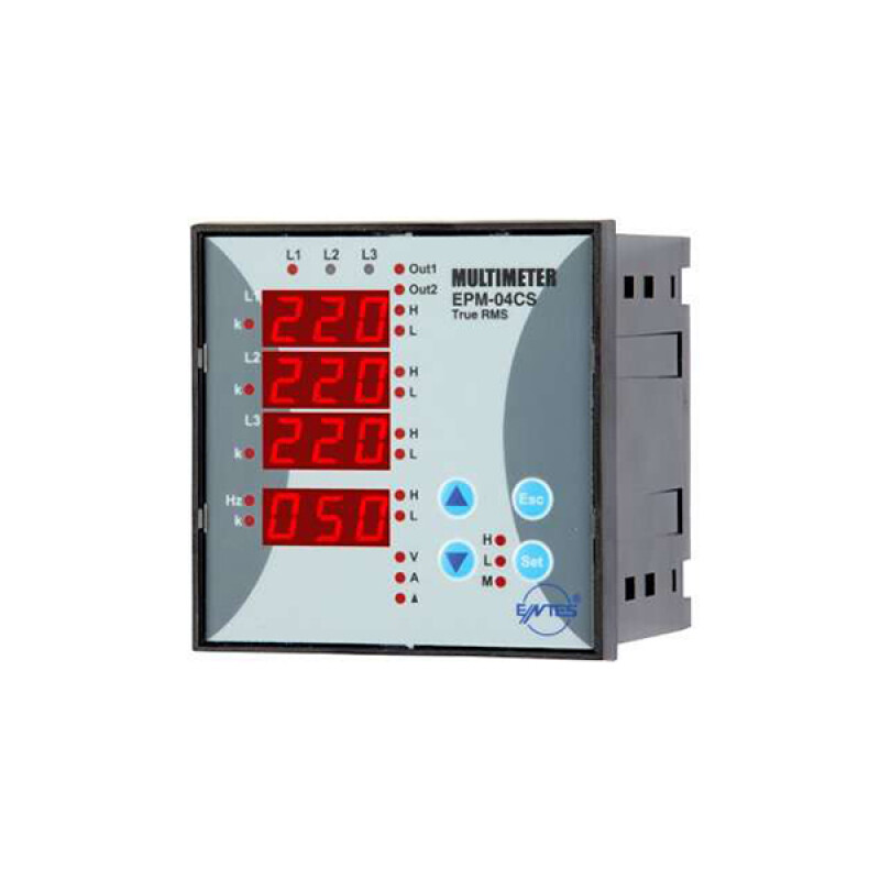 EPM-04CS-96 Pano Tipi Multimetreler