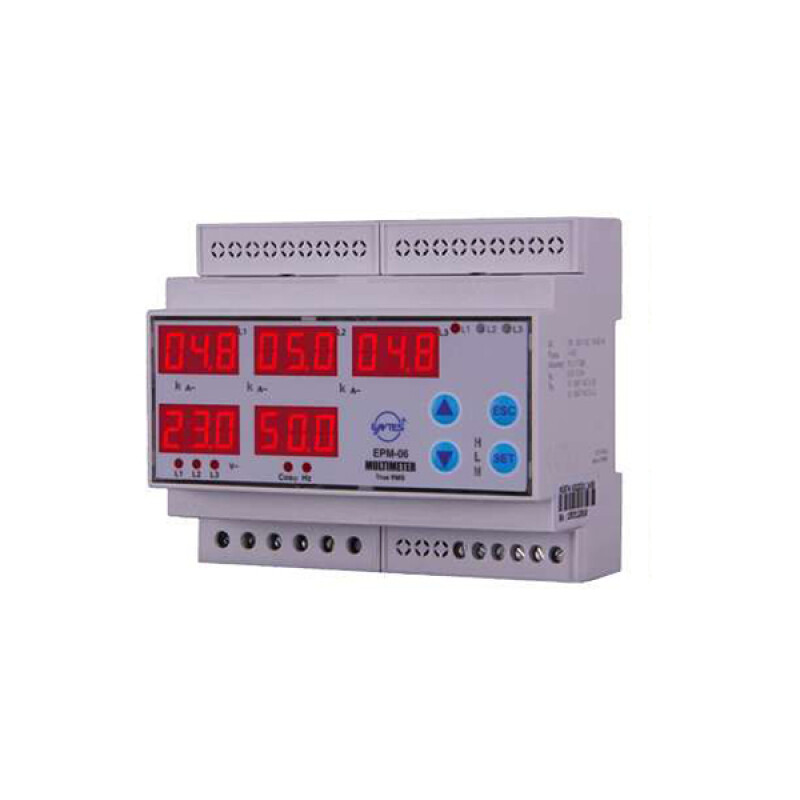 EPM-06-DIN Ray Tipi Multimetreler