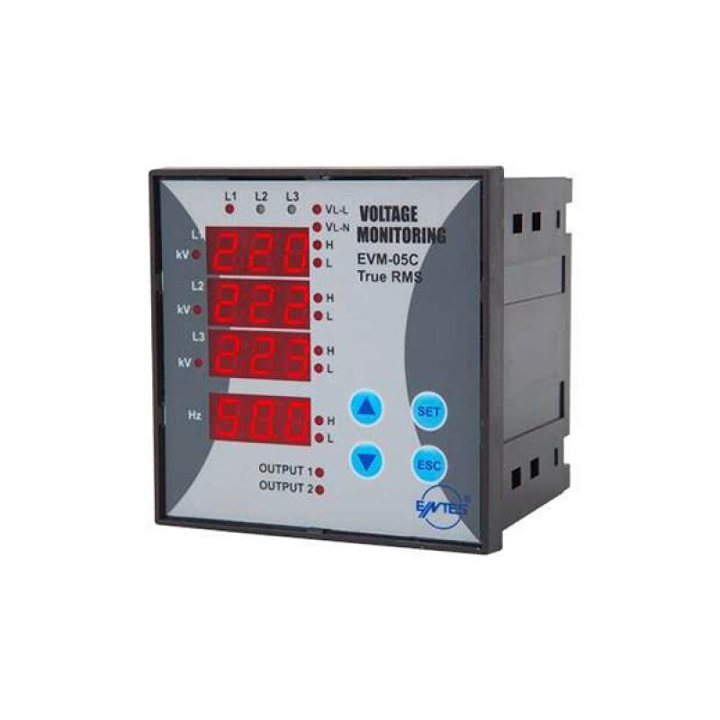 EVM-05C-96 Pano Tipi Multimetreler