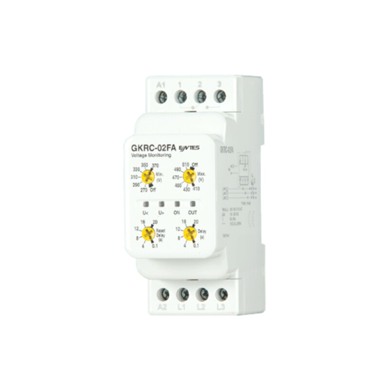GKRC-02FA Gerilim Koruma Rölesi