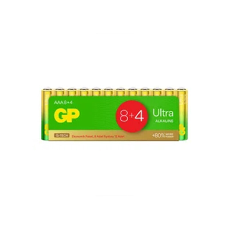 Gp GP24AU R3 AAA Ultra Alkalin 12Li Pil