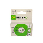 Gp RECYKO 2700mAh R6 AA Sarjli Pil 2 Lİ
