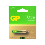 GP24AU 4 LiÜ Ultra Alkalin AAA Boy Pil