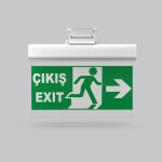LED ACİL ÇIKIŞ ARMATÜRÜ İLERİ YÖNLÜ