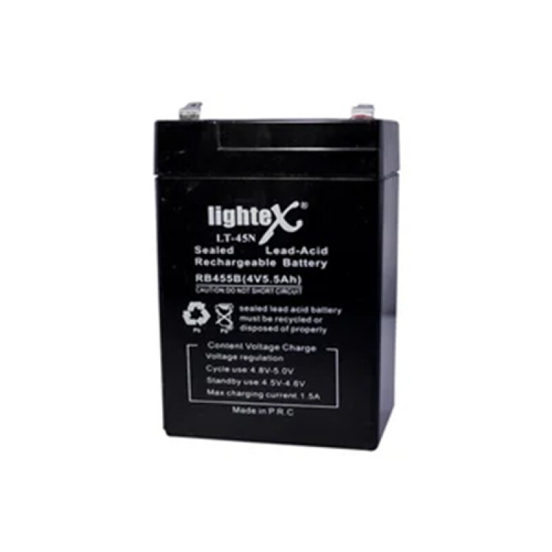Lightex Işıldak Aküsü 4V 5.5A LT45
