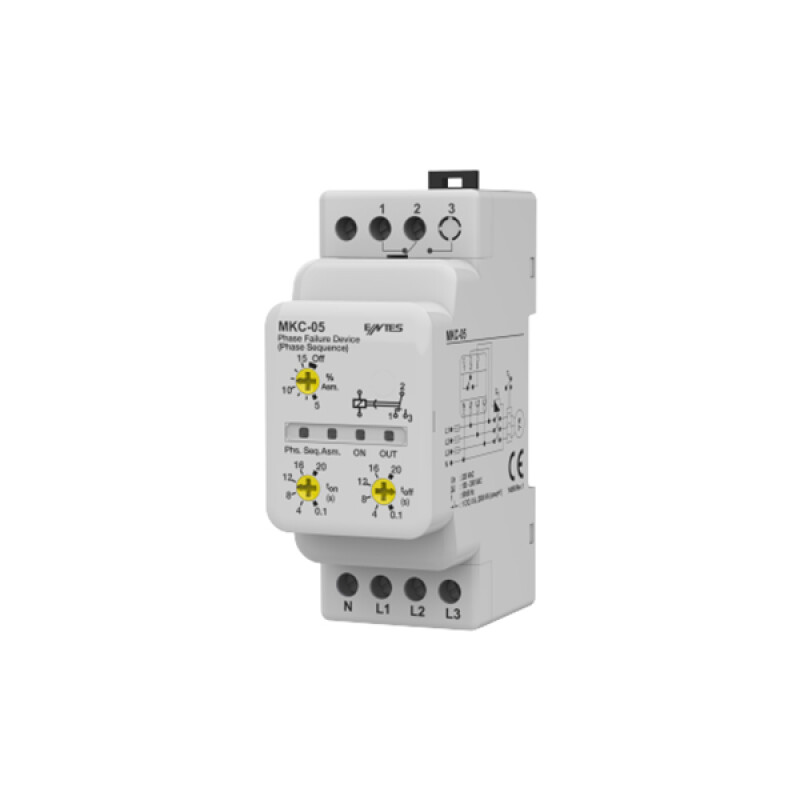 MKC-05 Motor (Faz) Koruma Rölesi