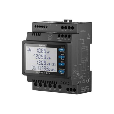 MPR-24 95-270 VACDC Besleme Gerilimi şebeke analizörü