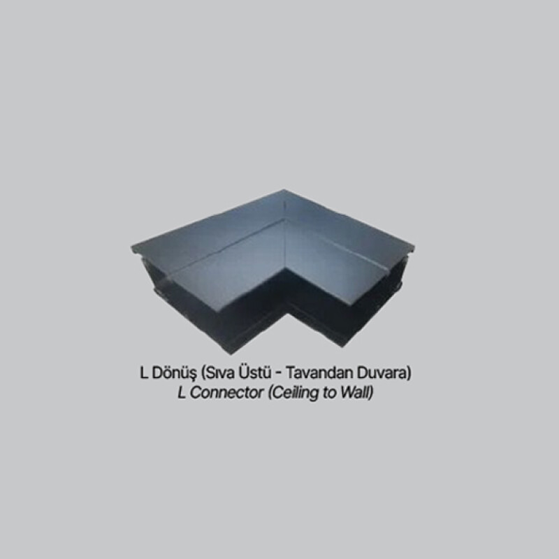 L DÖNÜŞ (SIVA ÜSTÜ-TAVANDAN DUVARA)