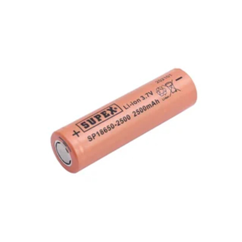 SPX 18650-2500 3,7V 2500 mAH DÜZ