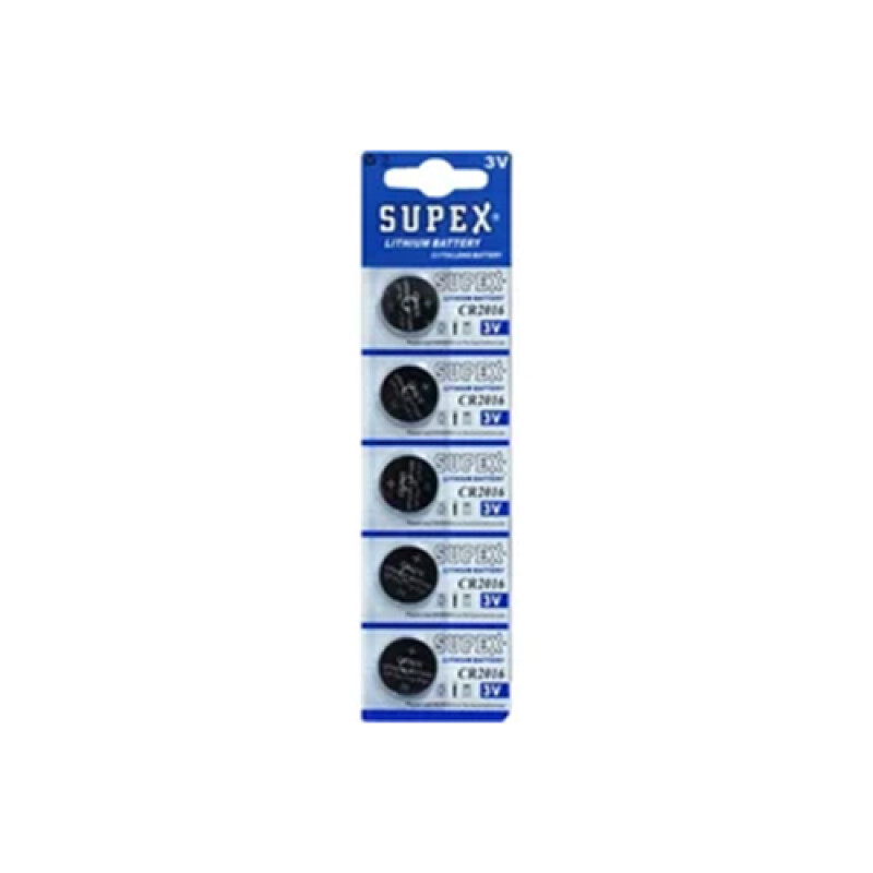 SUPEX CR2016 3V Lityum Para Pil