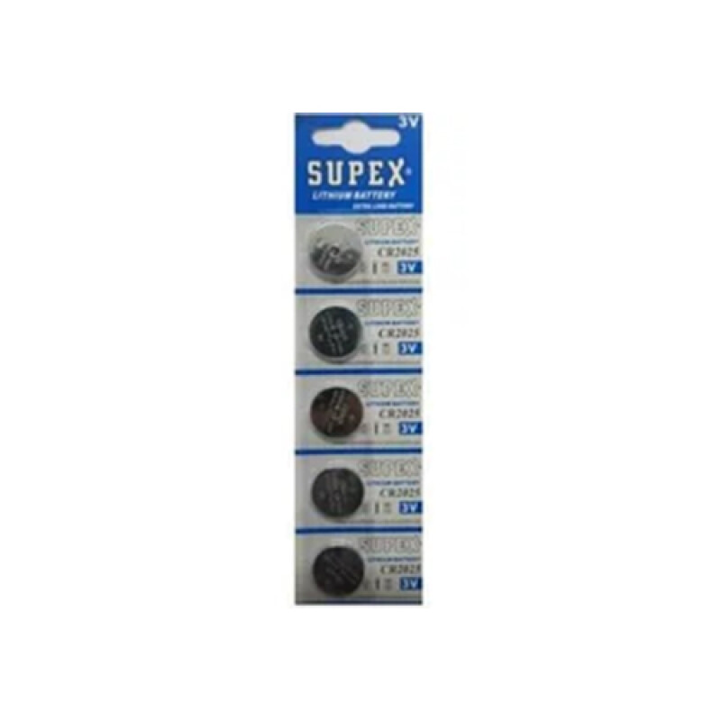 SUPEX CR2025 3V Lityum Para Pil