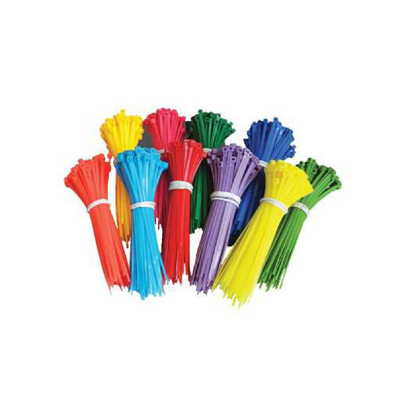 TS1-1-25100R Renkli Kablo Bağları